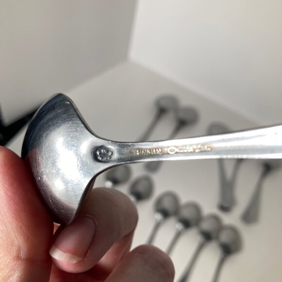 14 Piece 1881 Rogers Oneida Ltd Flatware 6 Tbs 6tsp jam spoon butterknife - Picture 10 of 10